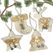 Zawieszki na Choinkę Drewniane