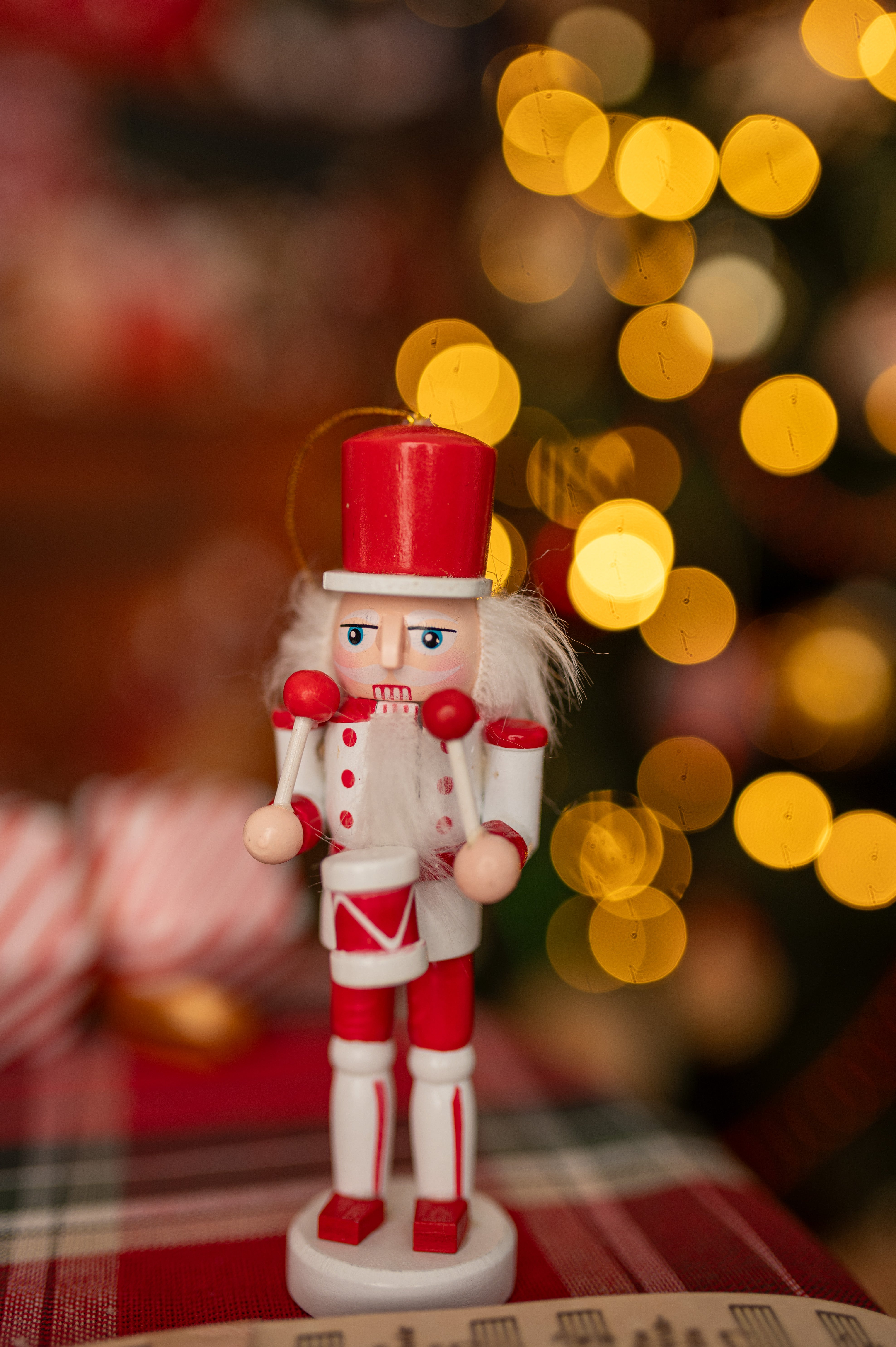 Zawieszki na choinkę Dziadek Do orzechów 4szt.