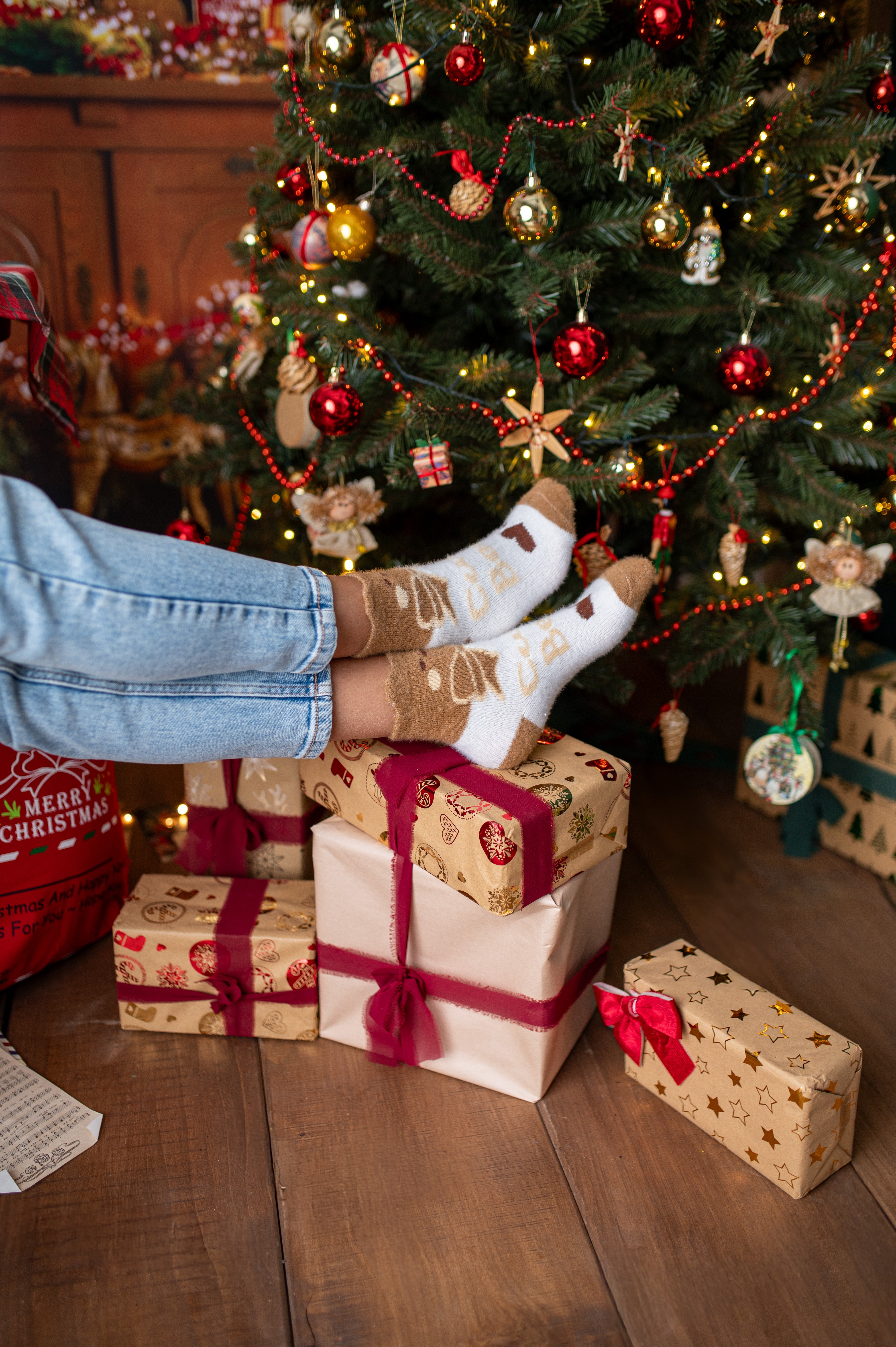 Skarpety Zimowe, Ocieplane, Uniwersalne