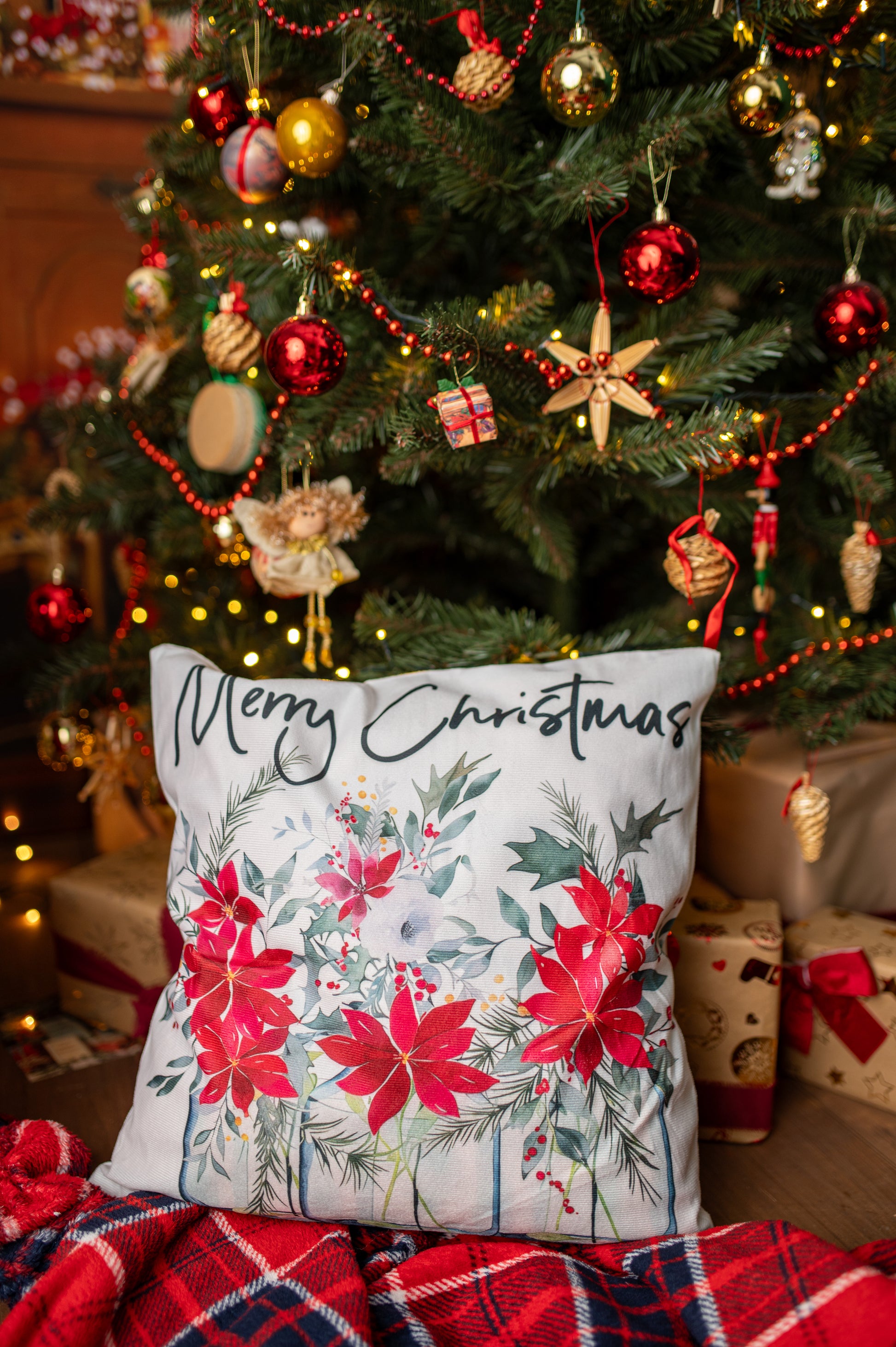 Zestaw Dekoracyjnych Poszewek Na Poduszkę 4szt