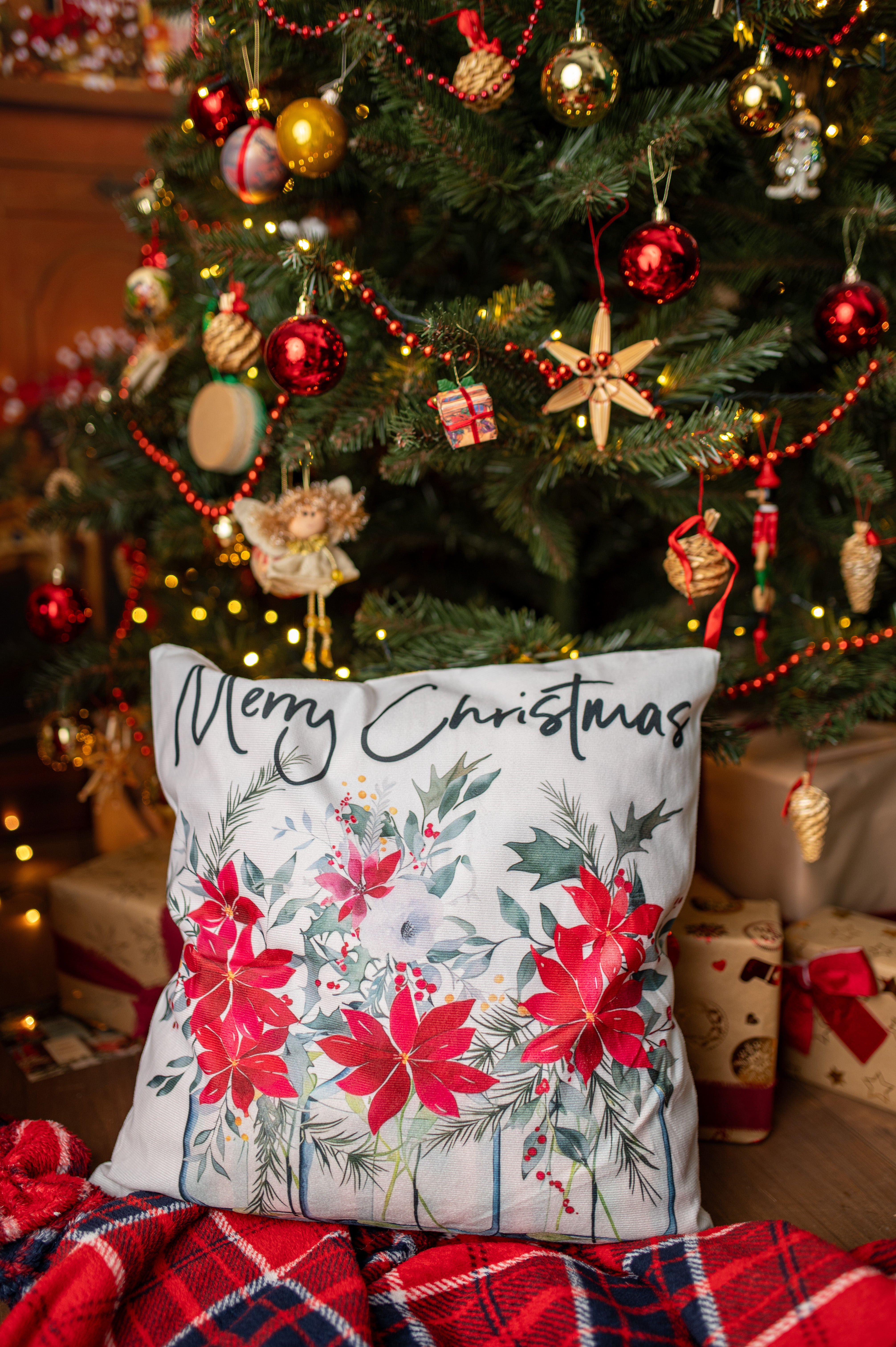 Zestaw Dekoracyjnych Poszewek Na Poduszkę 4szt