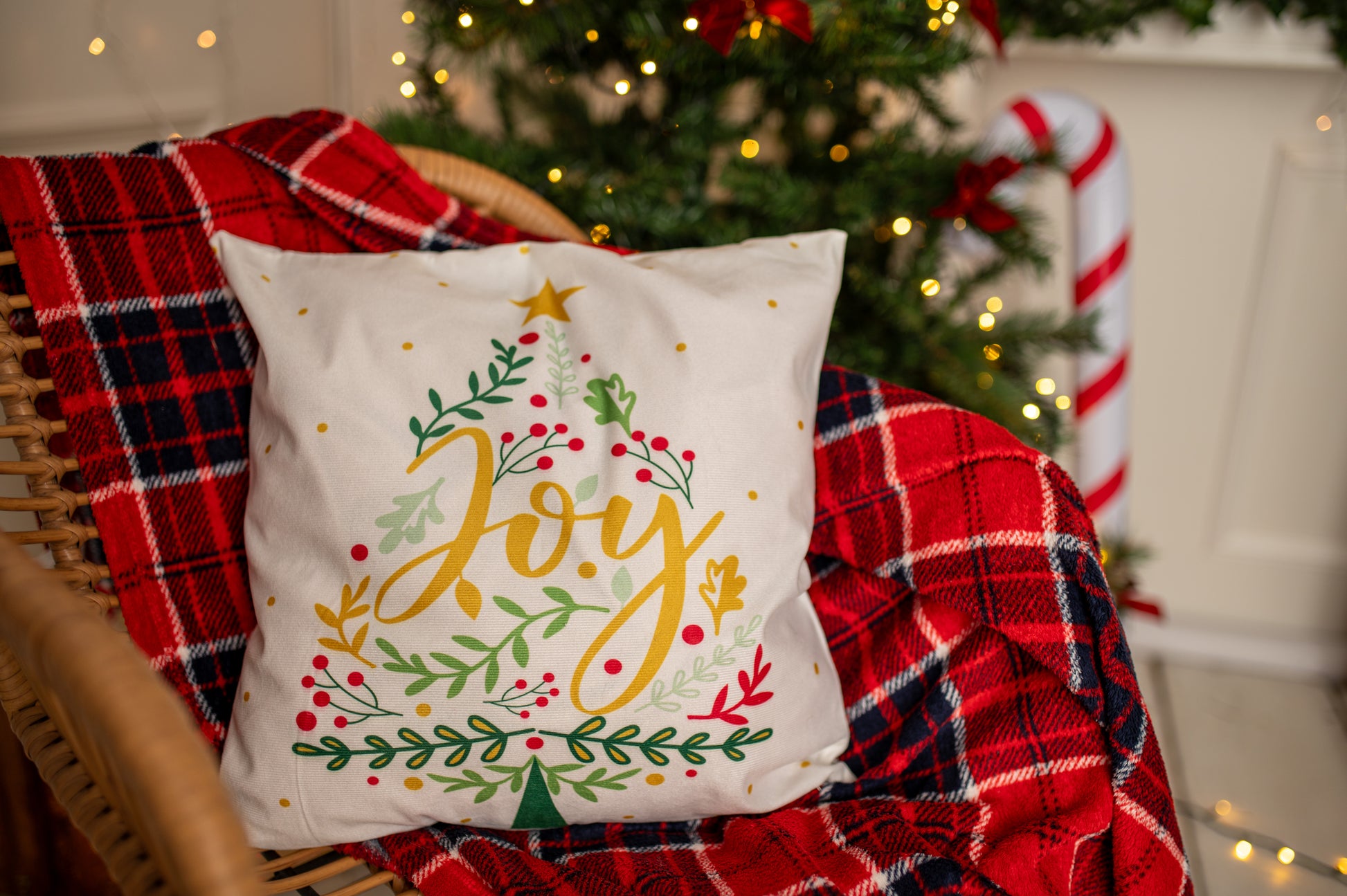 Zestaw Świątecznych Poszewek 4 szt.