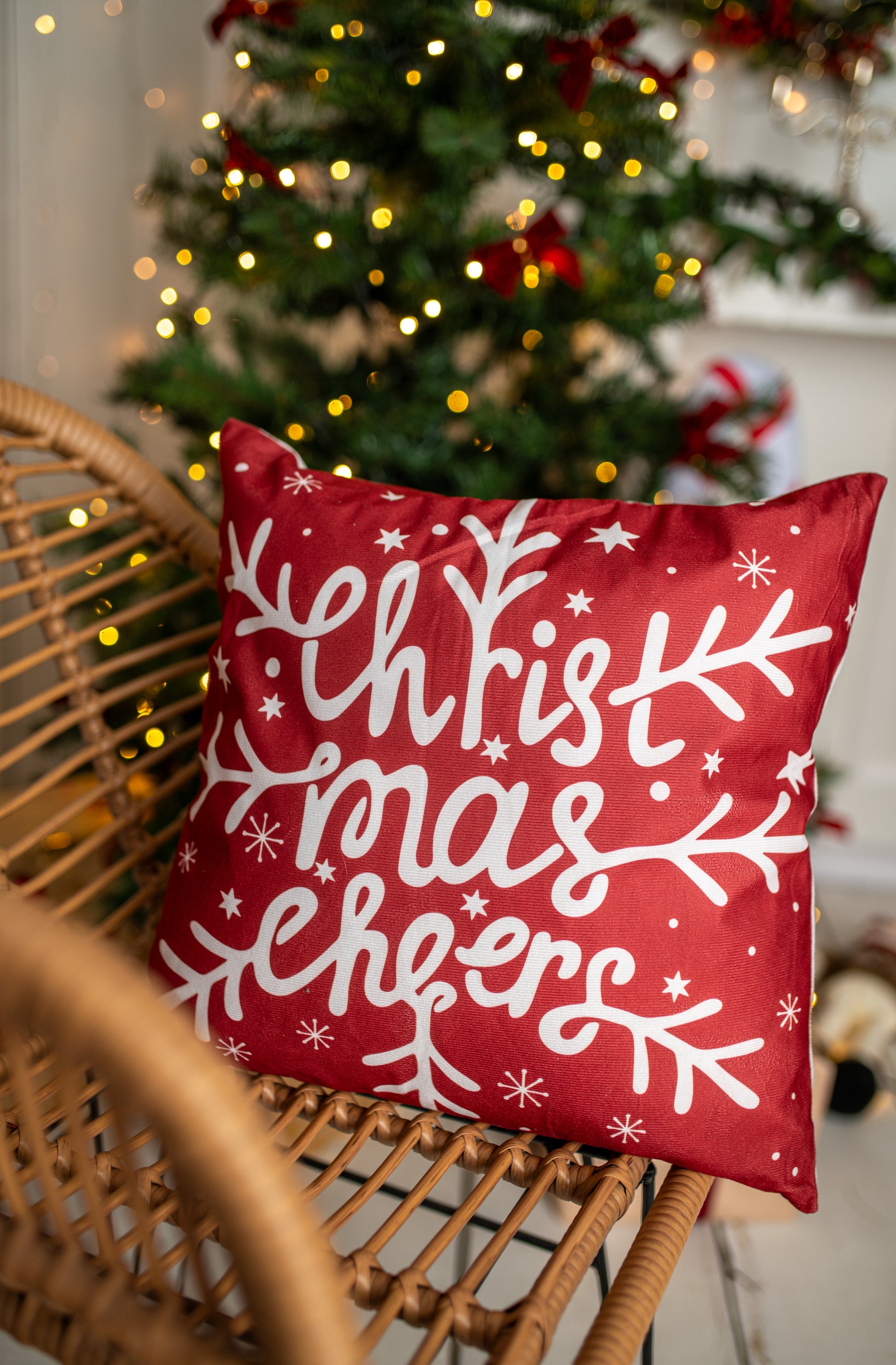 Zestaw Świątecznych Poszewek Dekoracyjnych 44×44cm