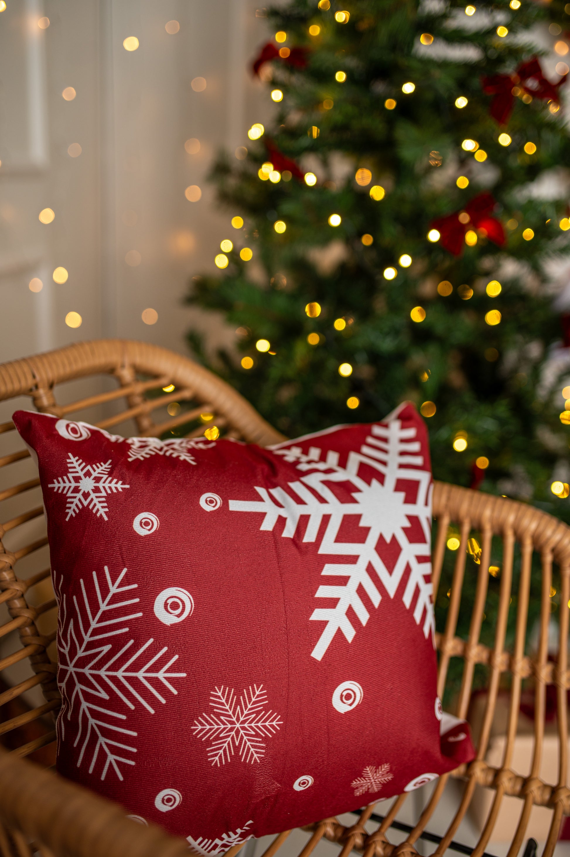 Zestaw Świątecznych Poszewek Dekoracyjnych 44×44cm