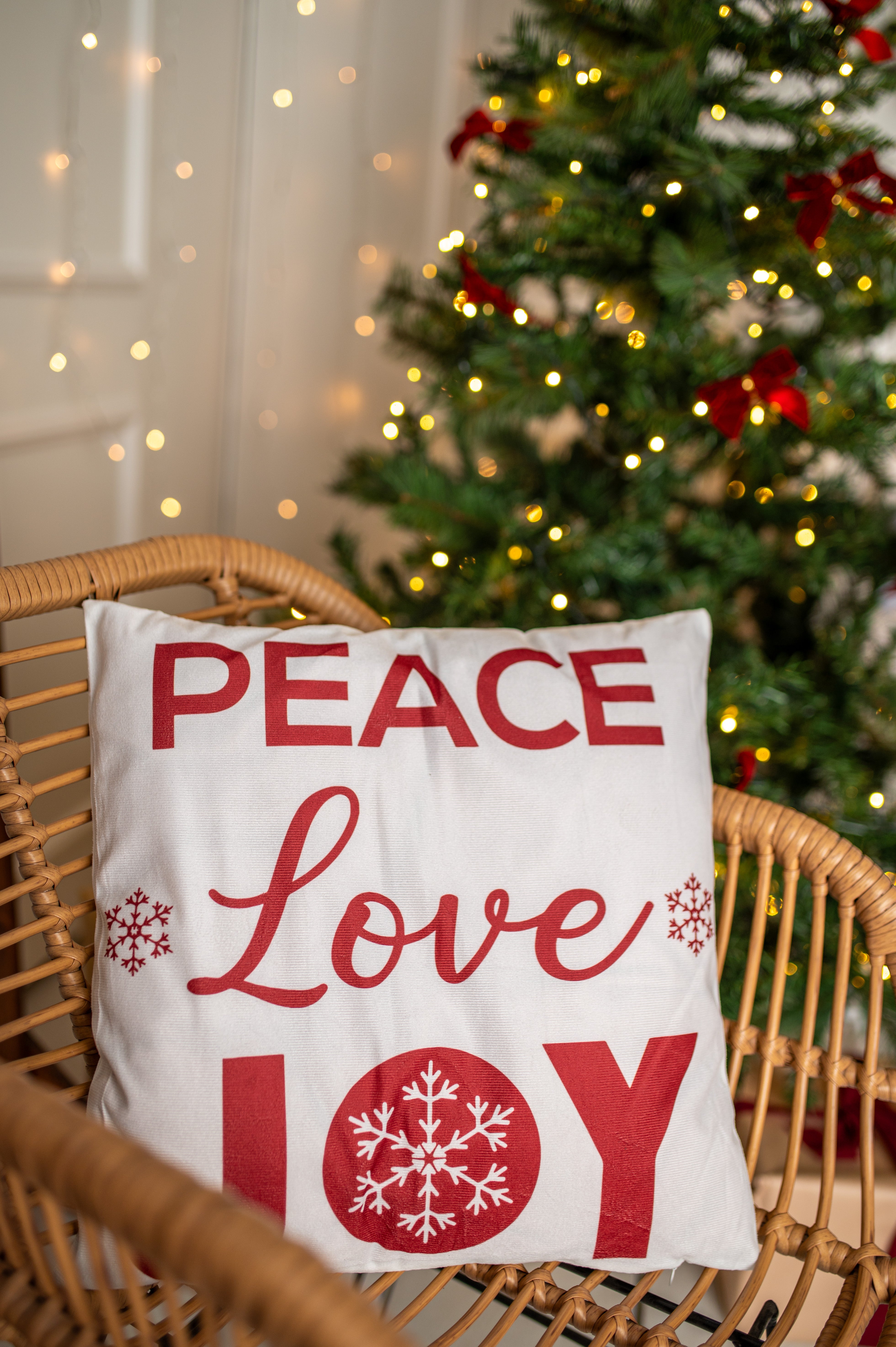 Zestaw Świątecznych Poszewek Dekoracyjnych 44×44cm