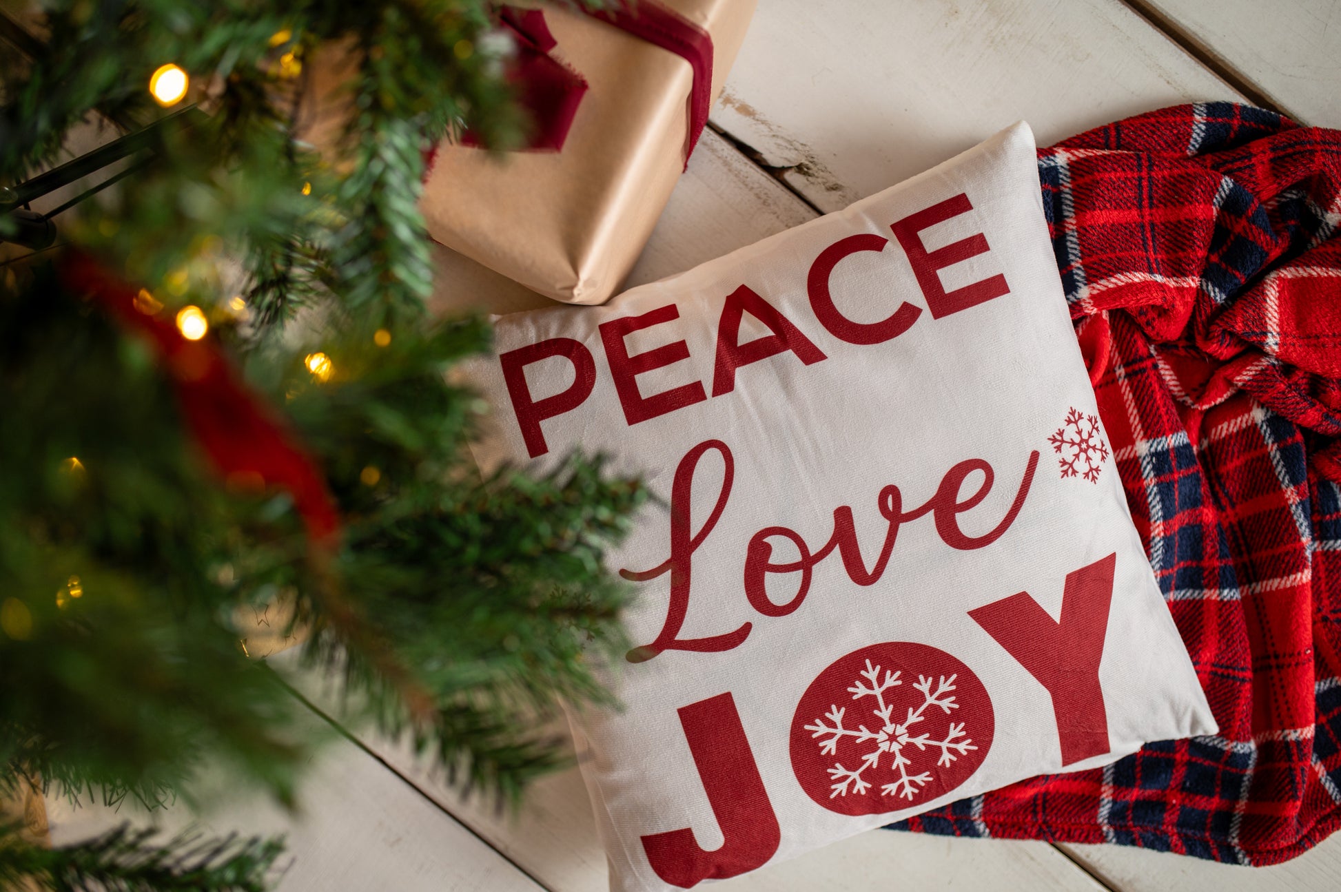 Zestaw Świątecznych Poszewek Dekoracyjnych 44×44cm