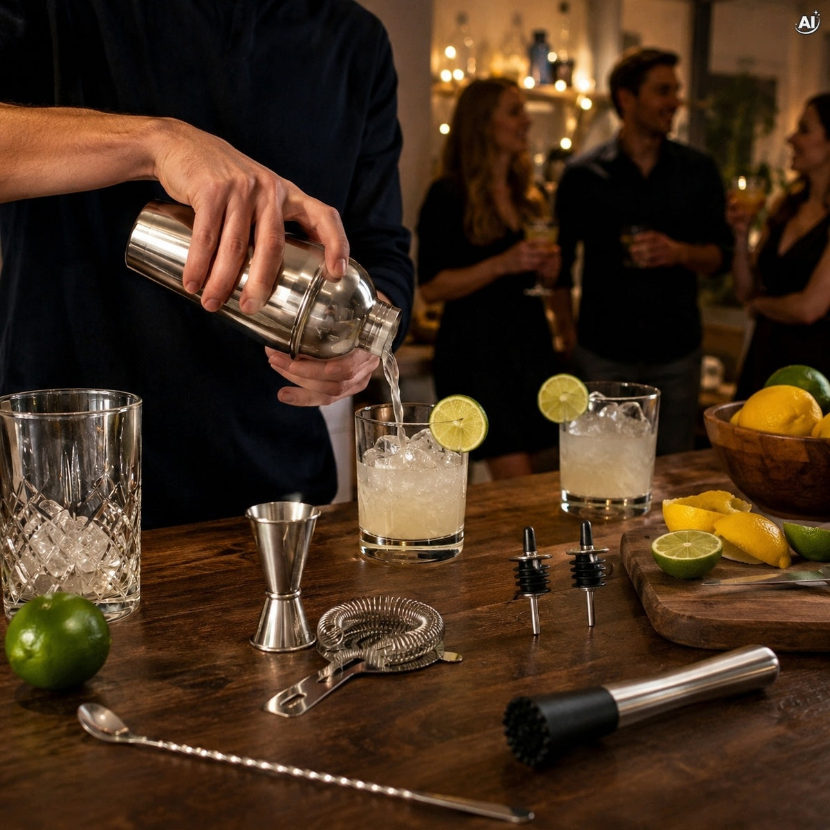 Zestaw Barmański do Drinków Koktajli 7 el.