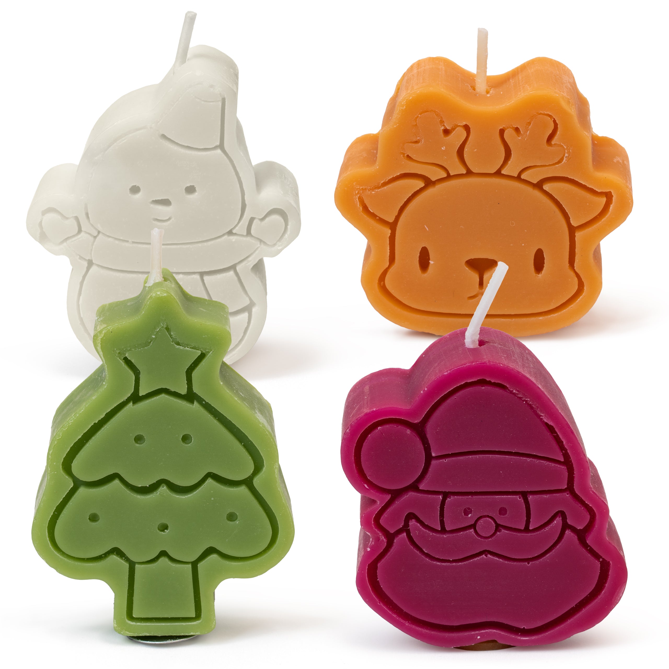 Zestaw Świeć Świątecznych 4szt