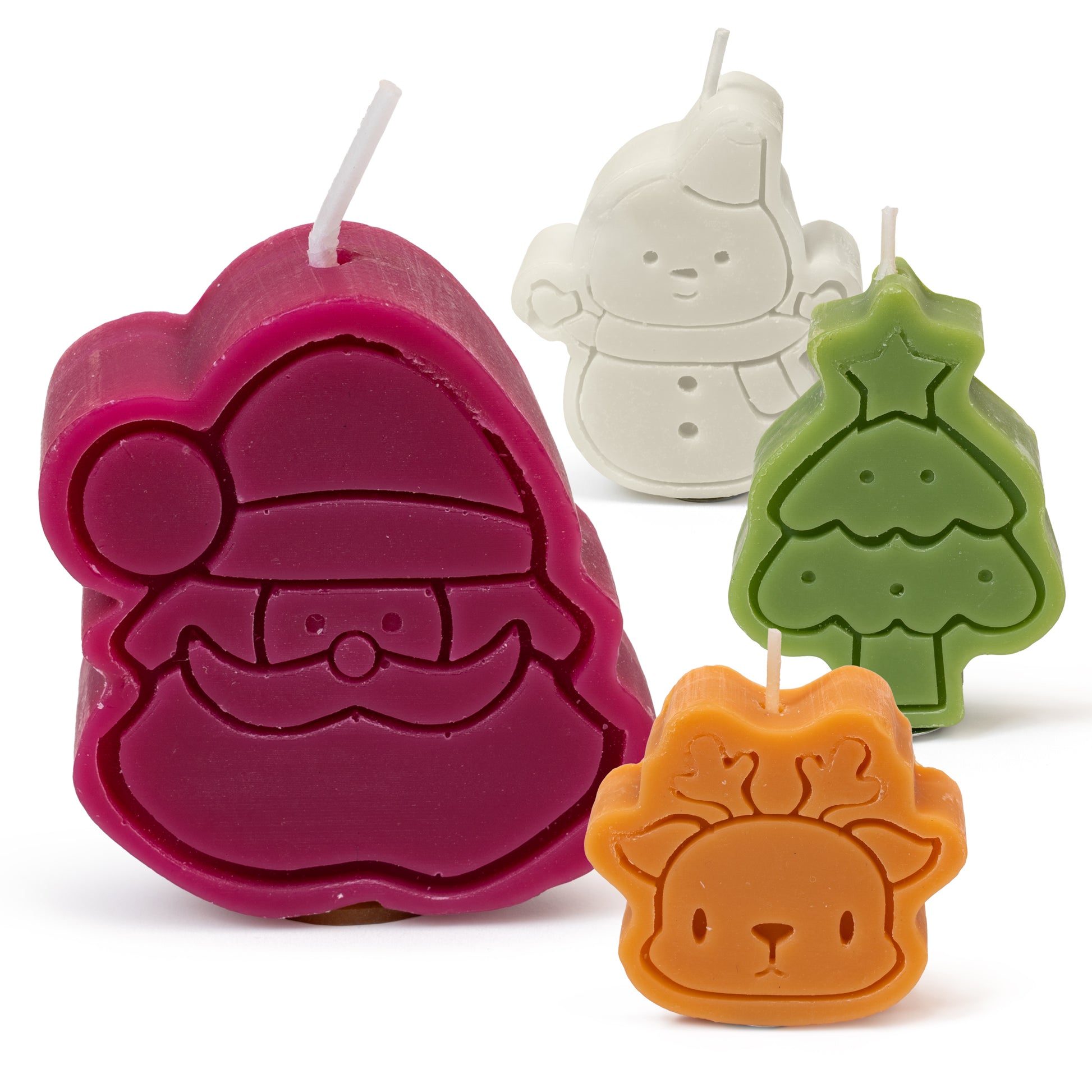 Zestaw Świeć Świątecznych 4szt