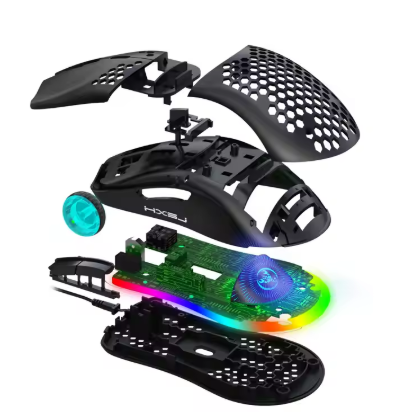 Myszka Bezprzewodowa Gamingowa Podświetlana RGB