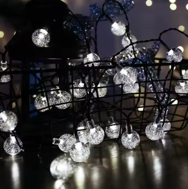 Lampki solarne Bombki 12m 100 LED
