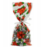 Woreczki celofanowe świąteczne 125×175mm Zielono-czerwone 10szt.