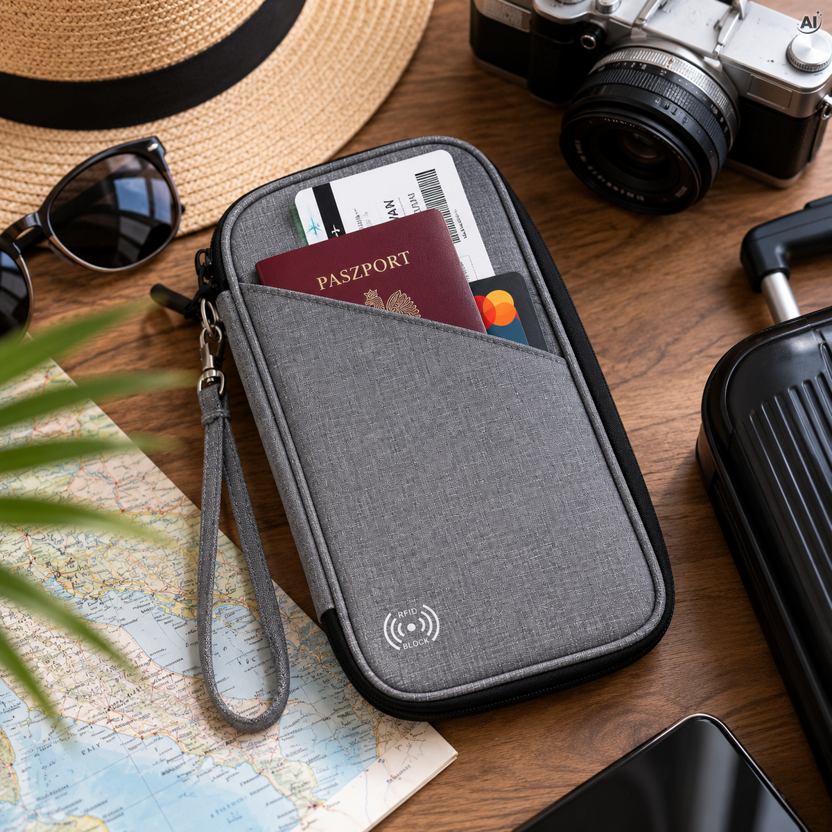 Organizer Podróżny RFID na Dokumenty