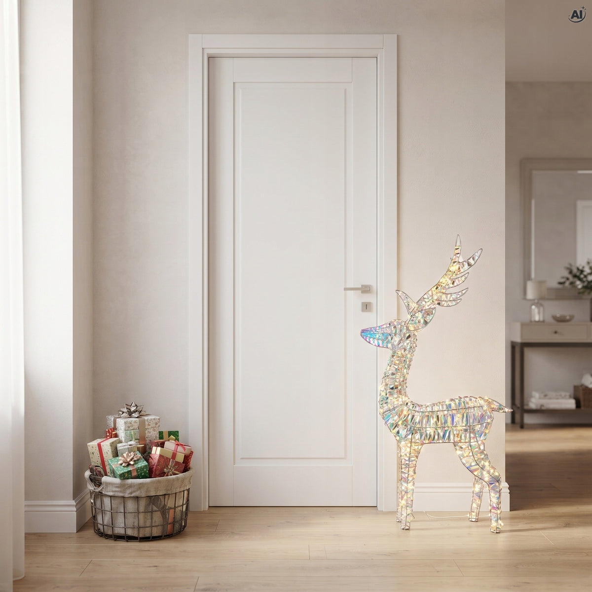 Renifer Świetlny LED 116 cm Stojący