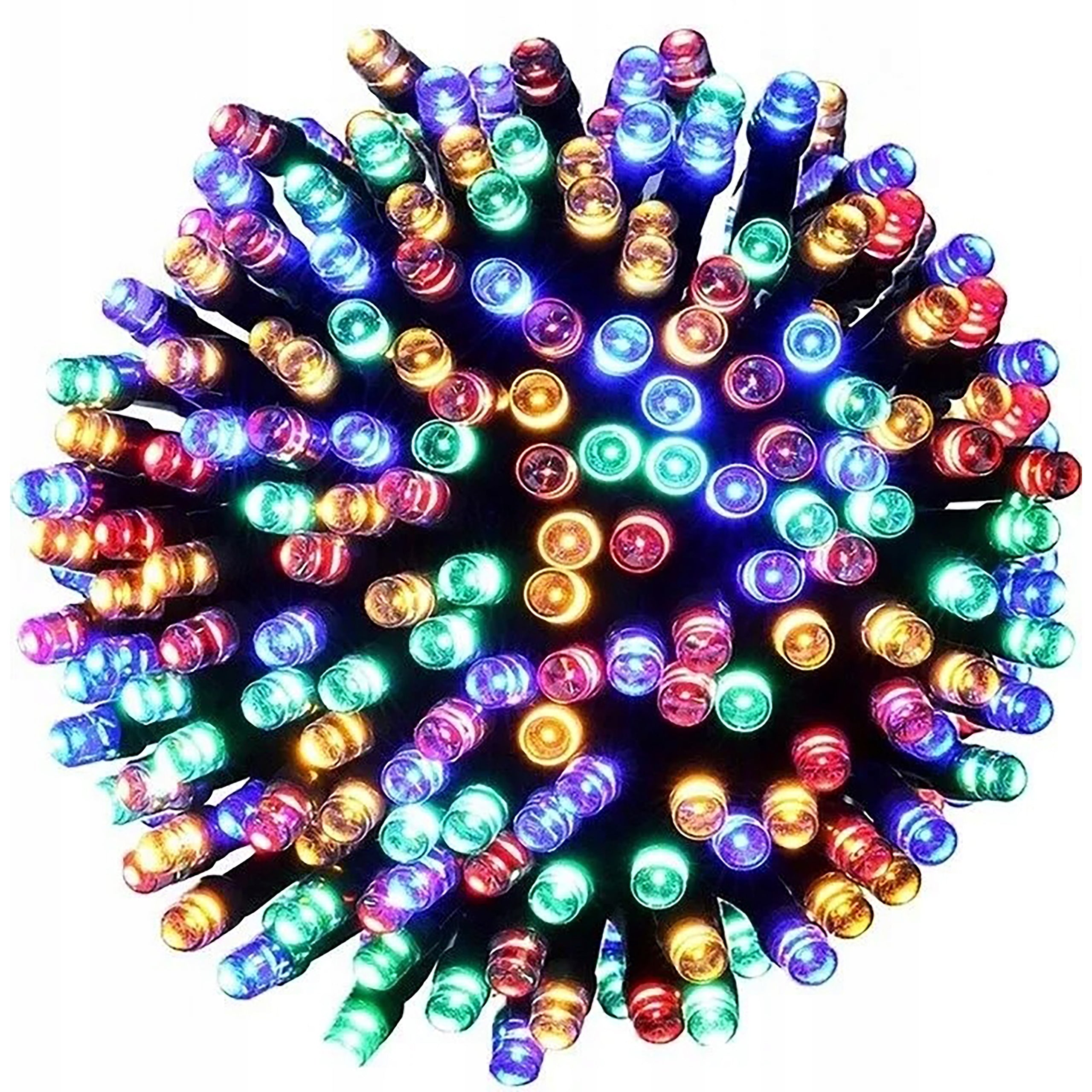 Lampki choinkowe LED 300 kolorowe