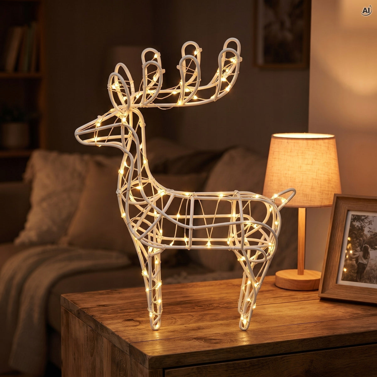 Renifer LED Świecący 46 cm