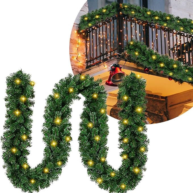 Girlanda świąteczna jodła LED 100 5m