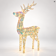 Renifer Świetlny LED 116 cm Stojący