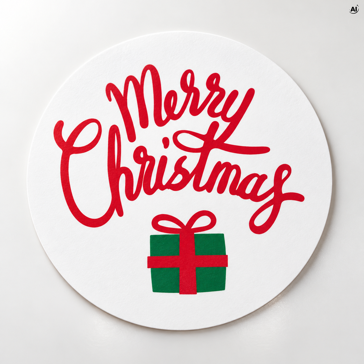 Naklejki Świąteczne Merry Christmas 10szt