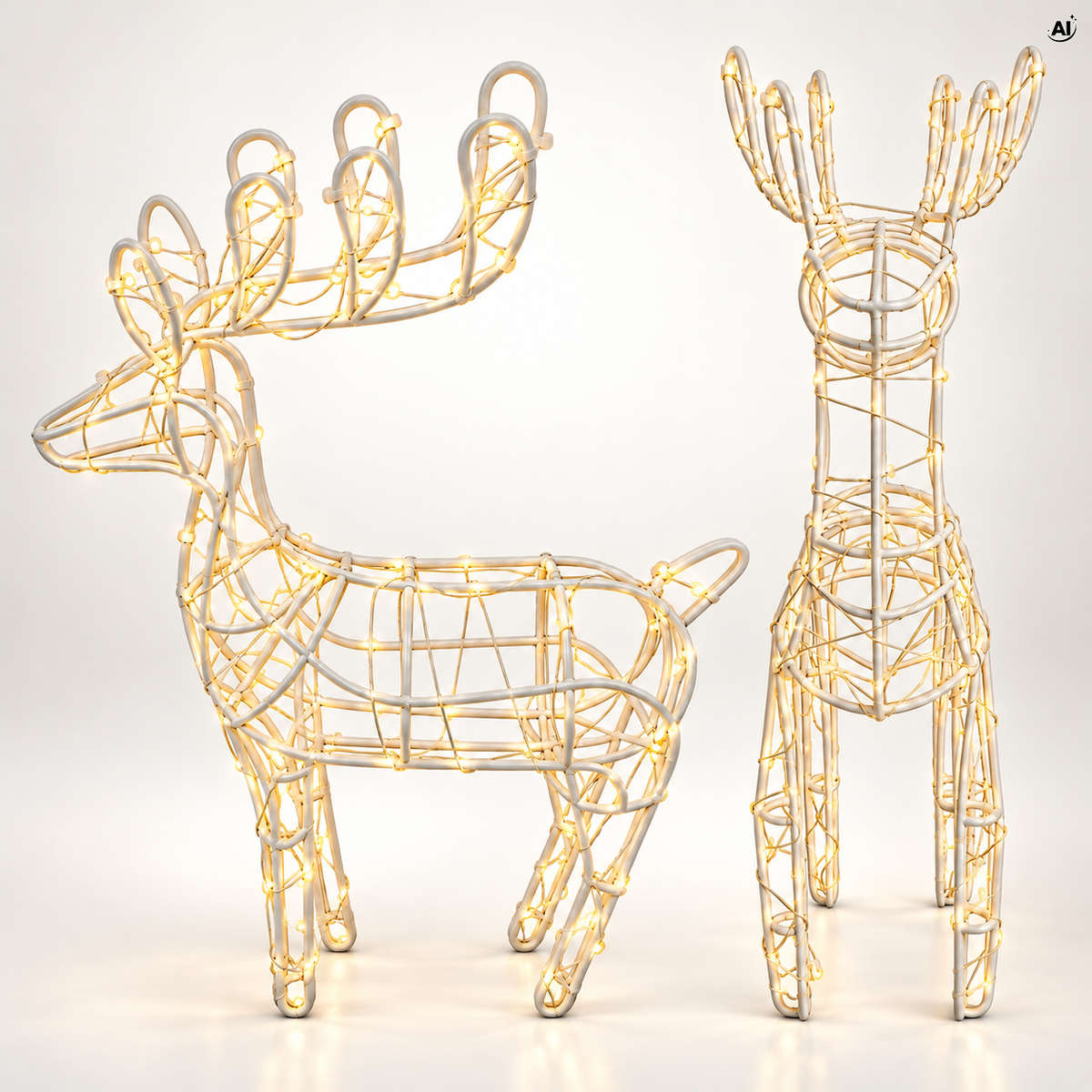 Renifer LED Świecący 46 cm