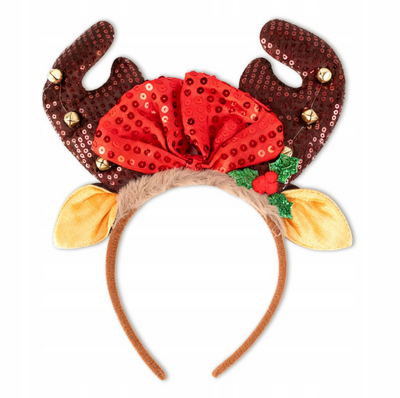 Świąteczna Opaska Renifera