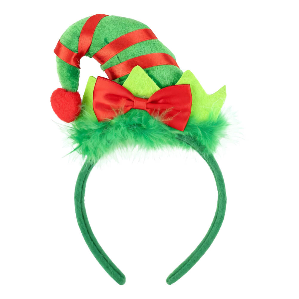 Świąteczna Opaska Elfa