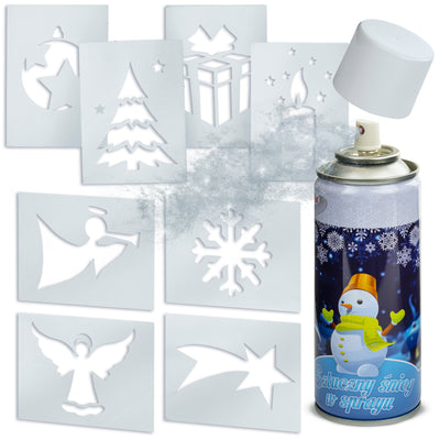 Szablon Świąteczny Do Śniegu Zestaw