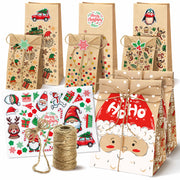 Świąteczne Torby na Prezent 8szt.