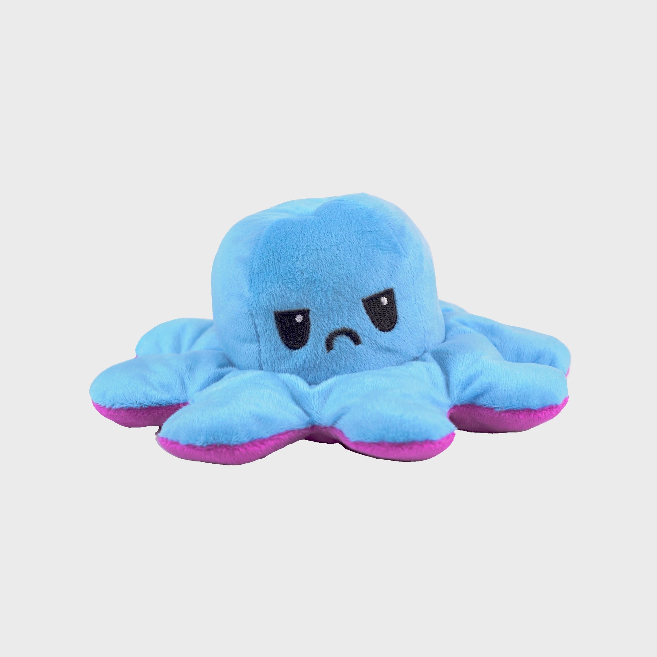 Wczytaj wideo: Ośmiornica Pluszowa Maskotka Dwukolorowa Fioletowo-Niebieska