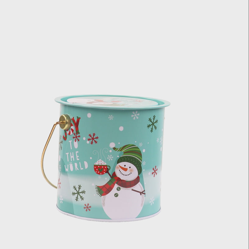 Wiaderko świąteczne na prezenty Zestaw 7szt.