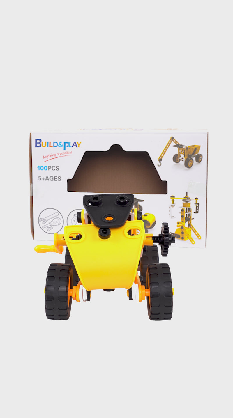 Klocki Konstrukcyjne Pojazdy Do Skręcania 10w1