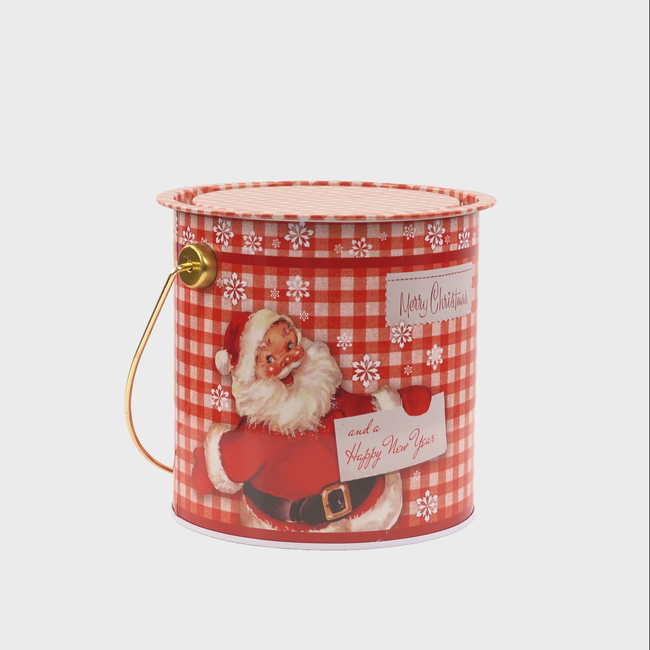 Wczytaj wideo: Wiaderko świąteczne na prezenty Zestaw 7szt.