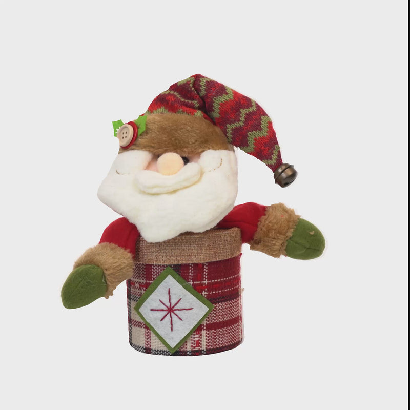 Opakowanie Świąteczne Maskotka Mikołaj