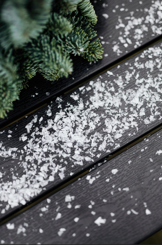 Ozdobny Sztuczny Śnieg Sypki Puch do Dekoracji na Święta