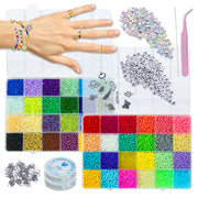 Zestaw do robienia bransoletek DIY – 48 kolorów